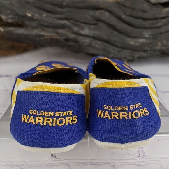 NBA Golden State Warriors Stripe Canvas Shoe - Picture 5 of 10